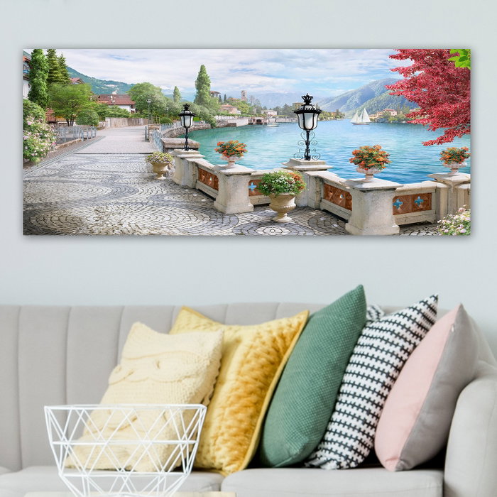 Wallity Lienzo Decorativo Multicolor 50 x 120 cm Wallity Lienzo Decorativo Multicolor 50 x 120 cm